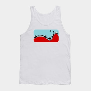 Rally Retro Car Tank Top